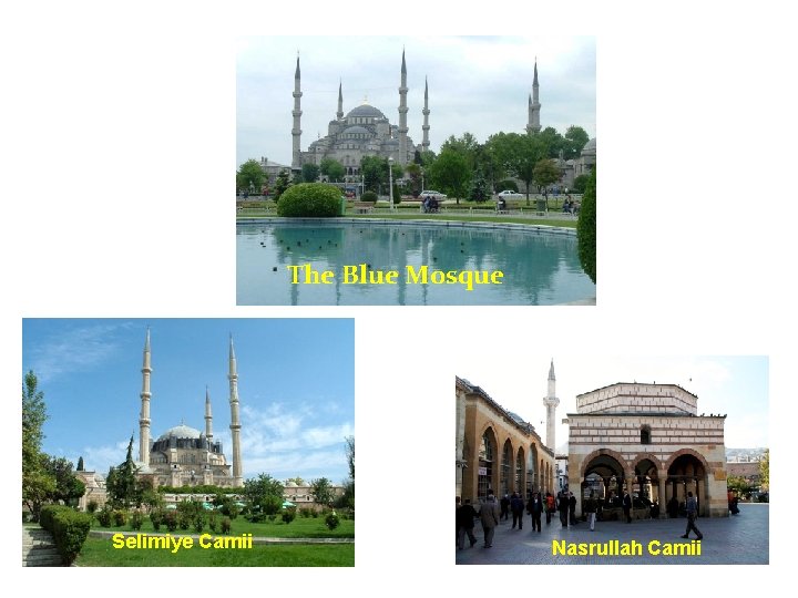 The Blue Mosque Selimiye Camii Nasrullah Camii 