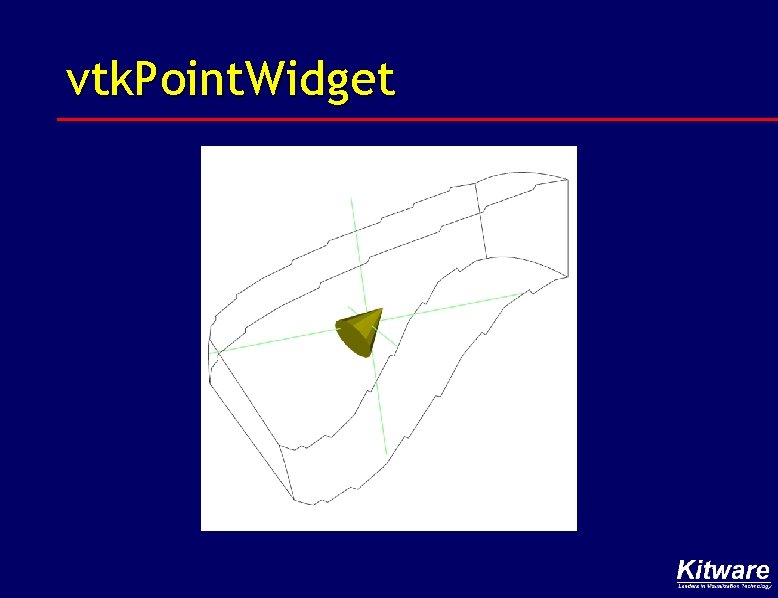 vtk. Point. Widget 