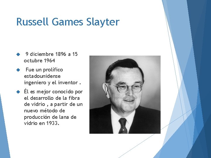 Russell Games Slayter 9 diciembre 1896 a 15 octubre 1964 Fue un prolífico estadounidense