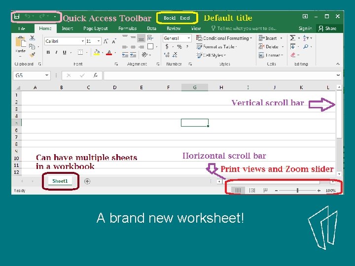 A brand new worksheet! 