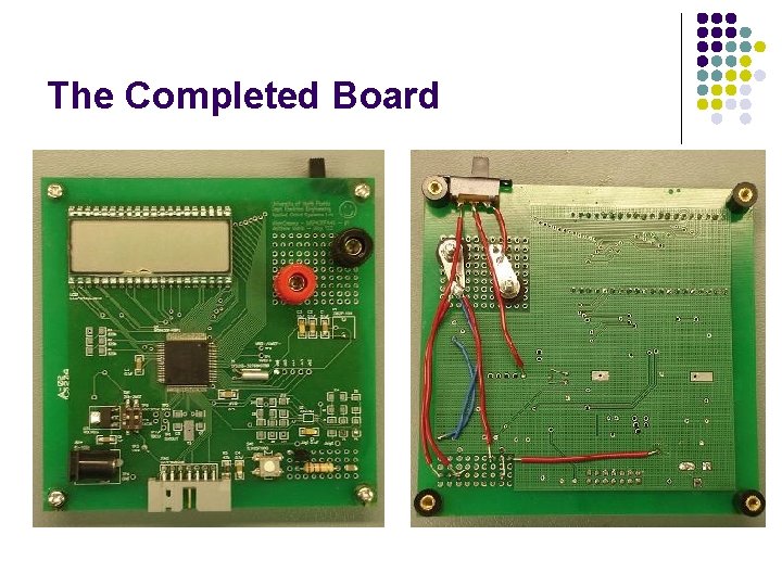 The Completed Board 