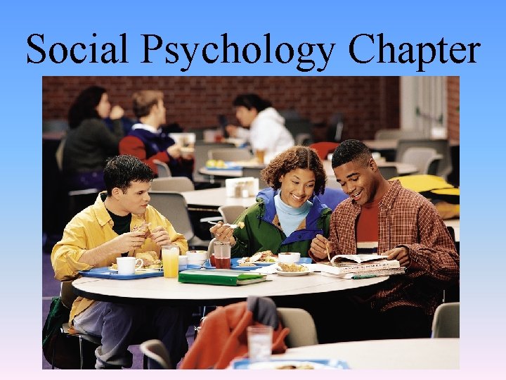 Social Psychology Chapter 