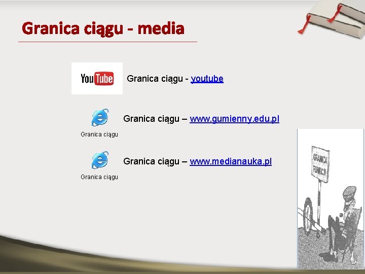 Granica ciągu - youtube Granica ciągu – www. gumienny. edu. pl Granica ciągu –