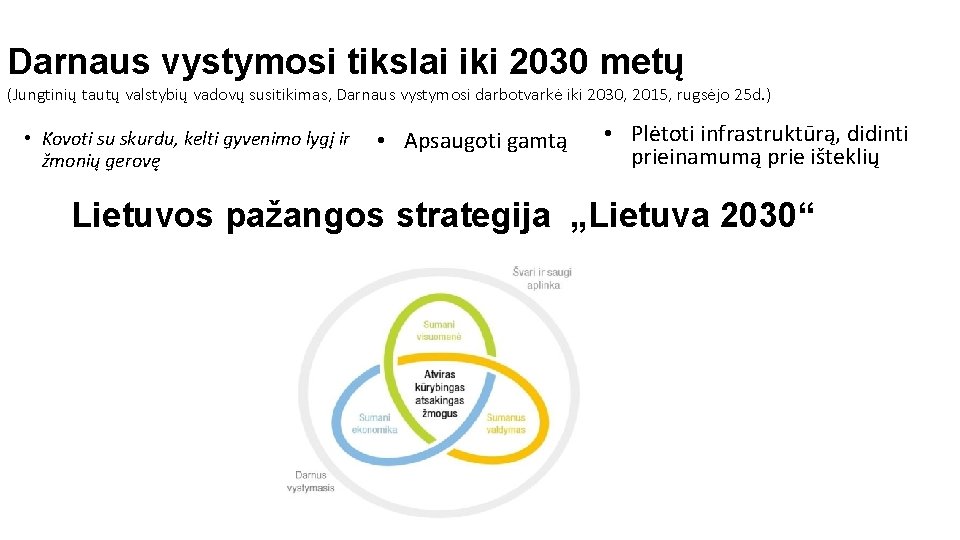 Darnaus vystymosi tikslai iki 2030 metų (Jungtinių tautų valstybių vadovų susitikimas, Darnaus vystymosi darbotvarkė