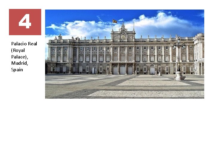 4 Palacio Real (Royal Palace), Madrid, Spain 