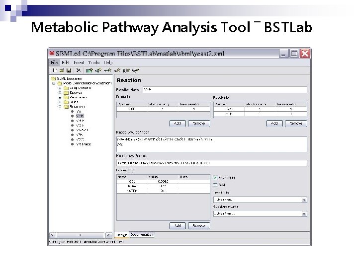 Metabolic Pathway Analysis Tool ― BSTLab 