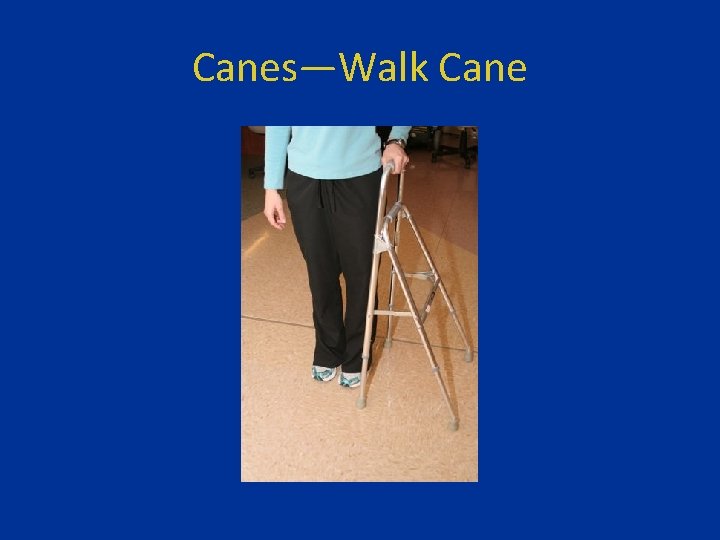 Canes—Walk Cane 