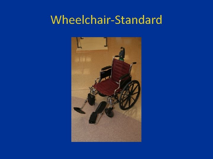 Wheelchair-Standard 