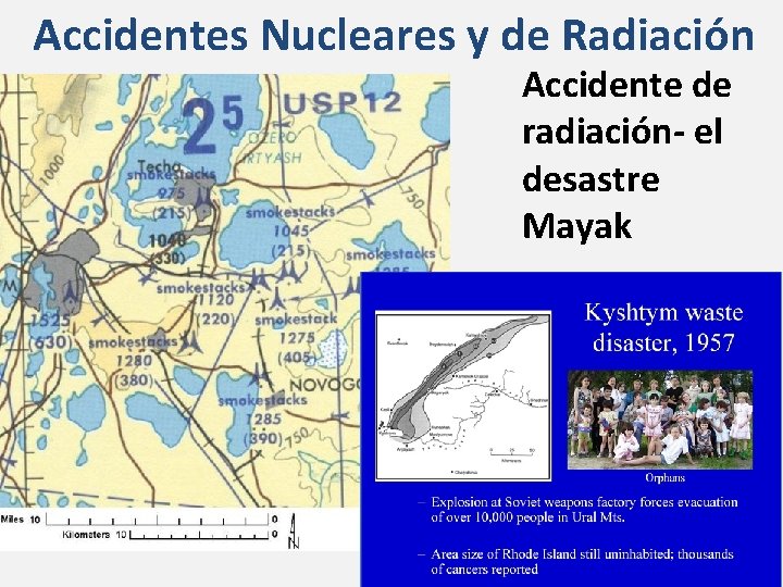 Accidentes Nucleares y de Radiación Accidente de radiación- el desastre Mayak 