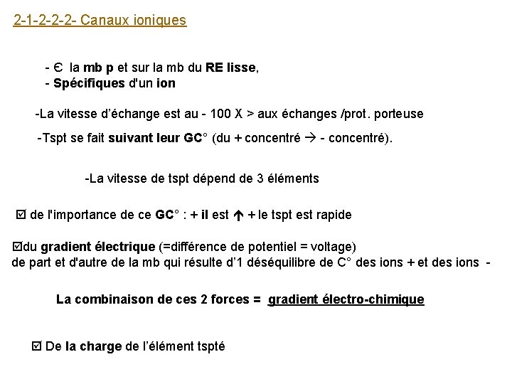 2 -1 -2 -2 -2 - Canaux ioniques - Є la mb p et