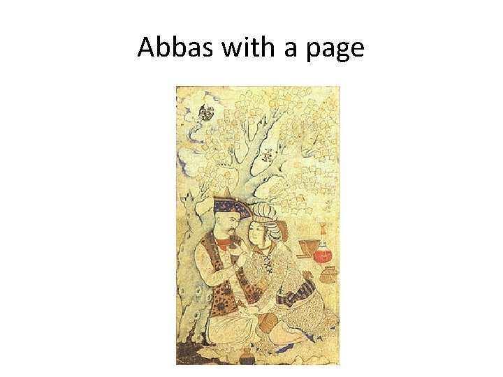 Abbas with a page 