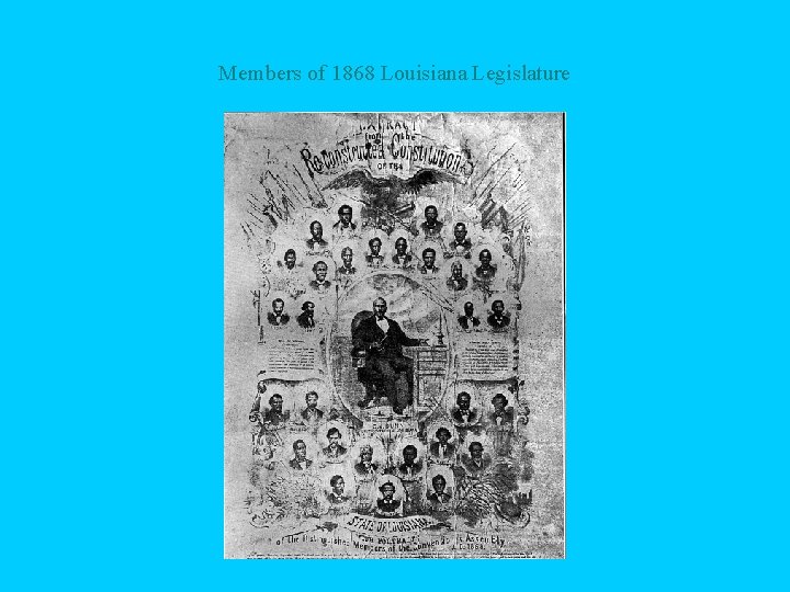 Members of 1868 Louisiana Legislature 
