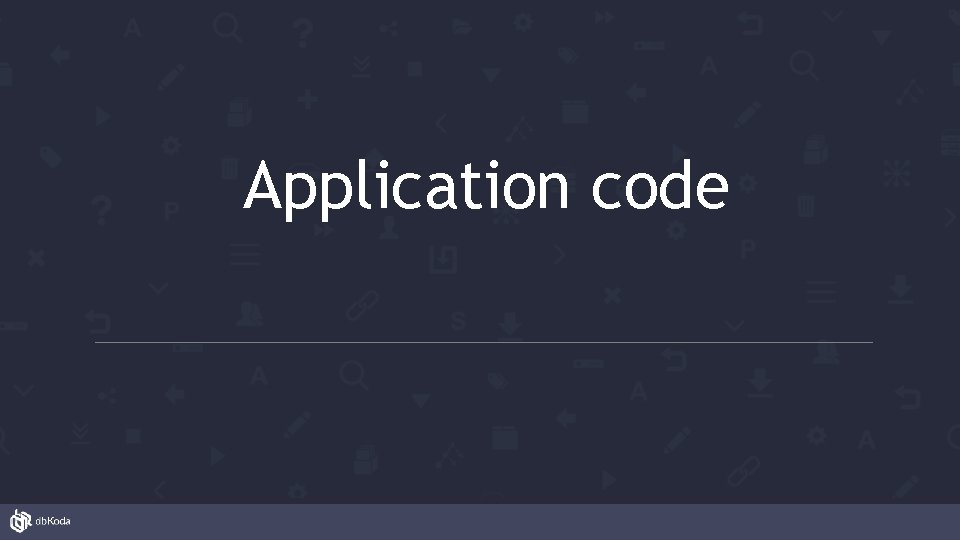 Application code 