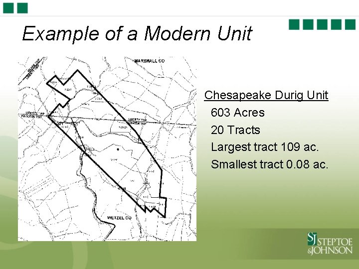 Example of a Modern Unit » Chesapeake Durig Unit » 603 Acres » 20