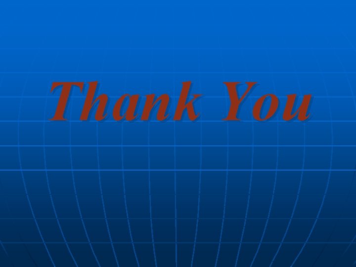Thank You 
