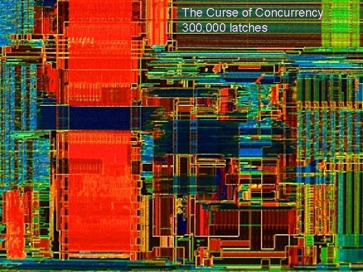 The Curse of Concurrency 300, 000 latches 