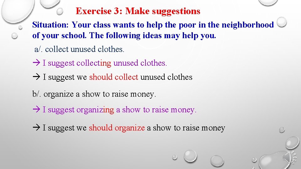 GRAMMAR 1 CONNECTIVES 2 PHRASAL VERBS 3 MAKE