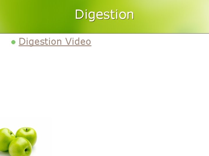 Digestion l Digestion Video 