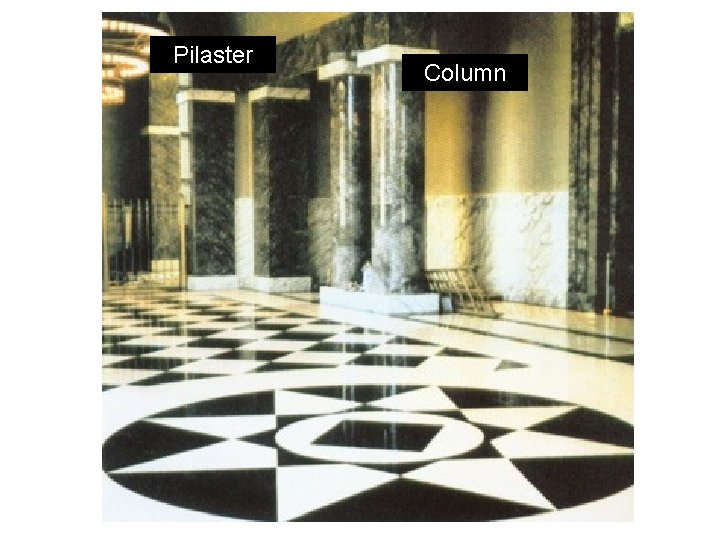 Pilaster Column Pilaster Column