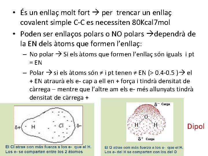  • És un enllaç molt fort per trencar un enllaç covalent simple C-C