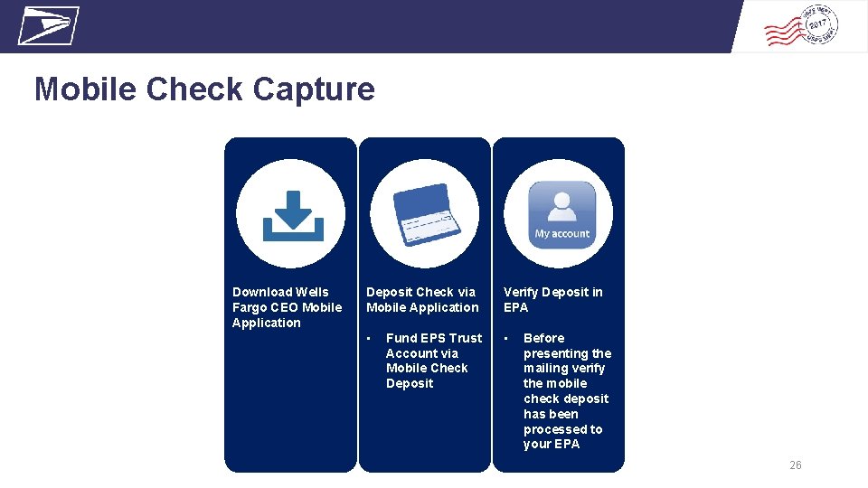 Mobile Check Capture 4 Download Wells Fargo CEO Mobile Application Deposit Check via Mobile