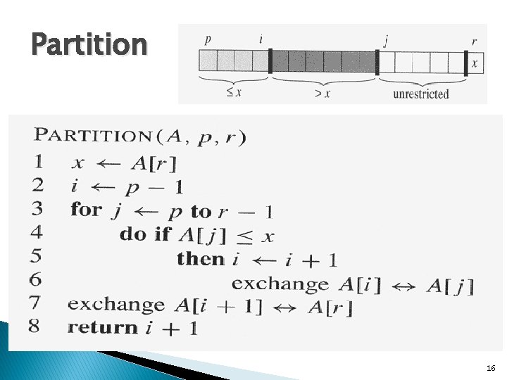 Partition 16 