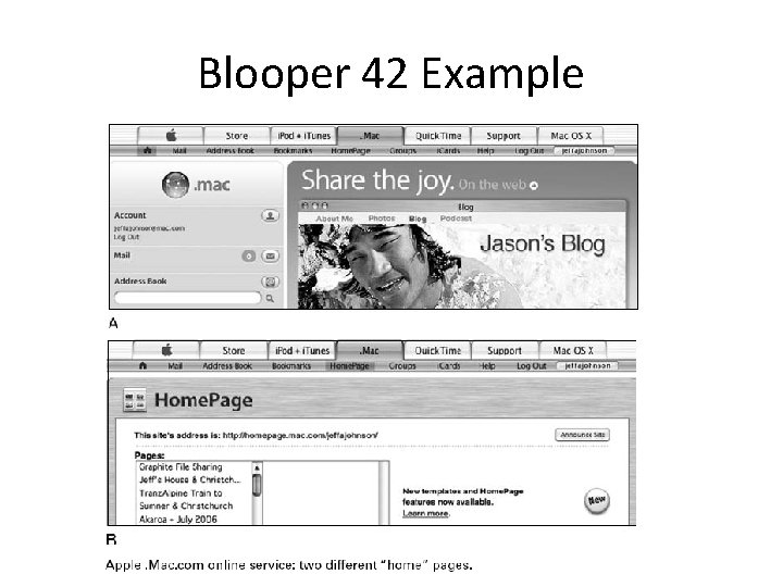 Blooper 42 Example 