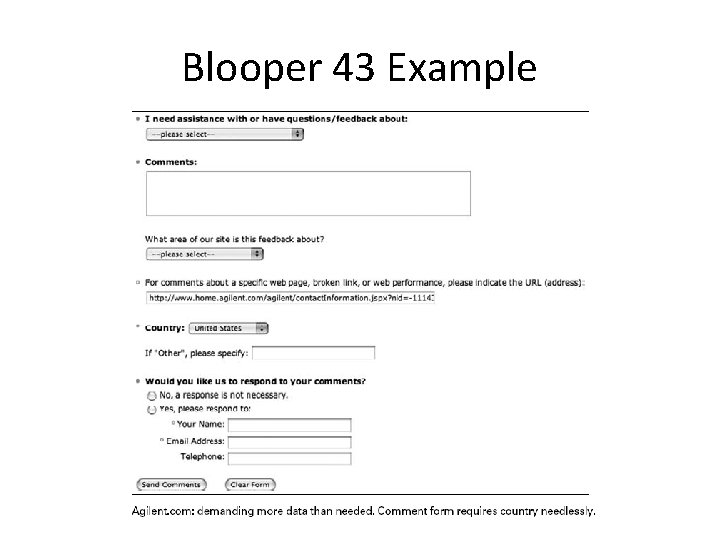 Blooper 43 Example 