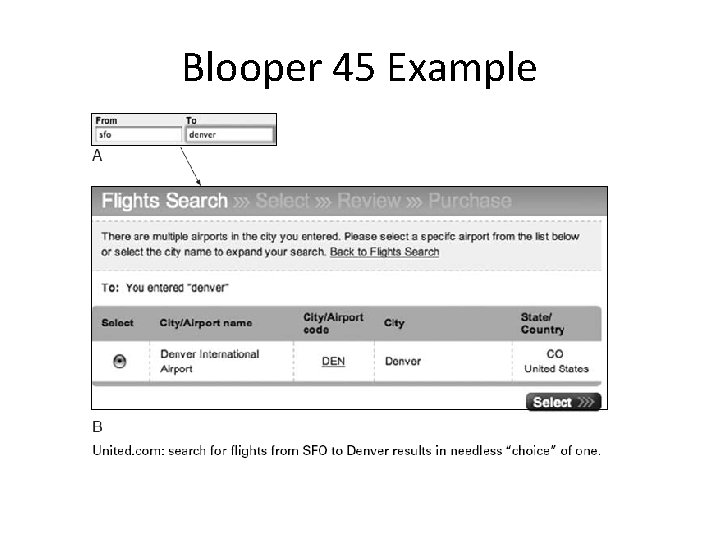 Blooper 45 Example 