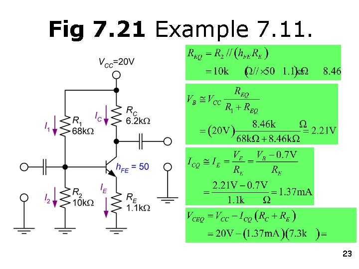 Fig 7. 21 Example 7. 11. 23 Fig 7. 21 Example 7. 11. 23