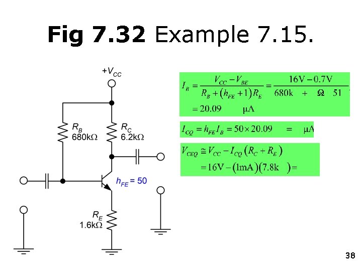 Fig 7. 32 Example 7. 15. 38 Fig 7. 32 Example 7. 15. 38
