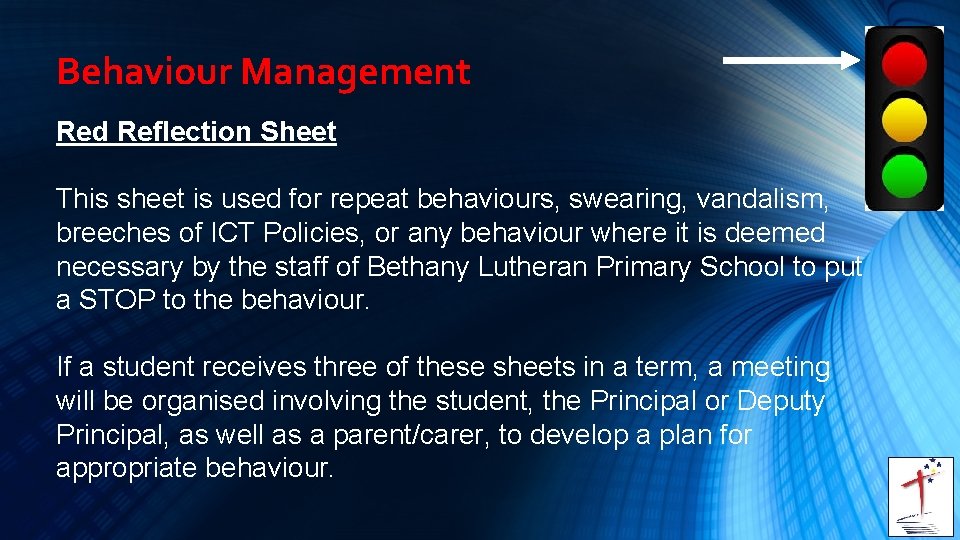 Behaviour Management Red Reflection Sheet This sheet is used for repeat behaviours, swearing, vandalism,