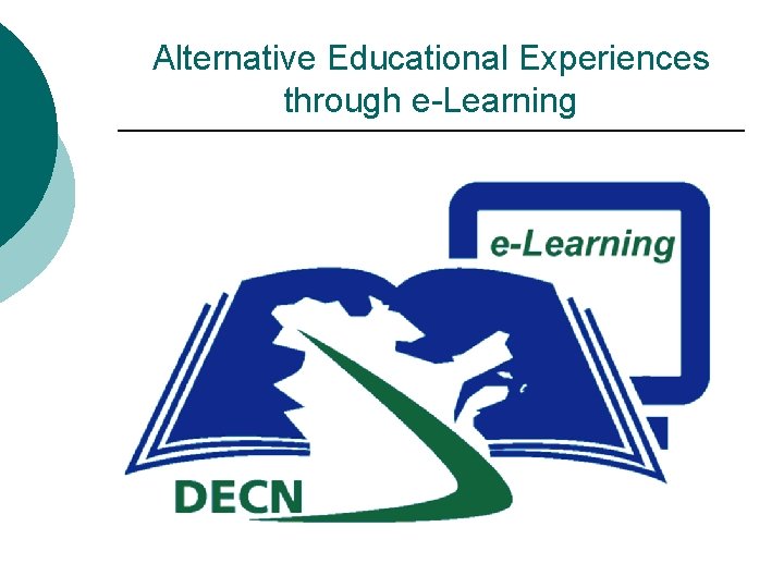Alternative Educational Experiences through e-Learning 