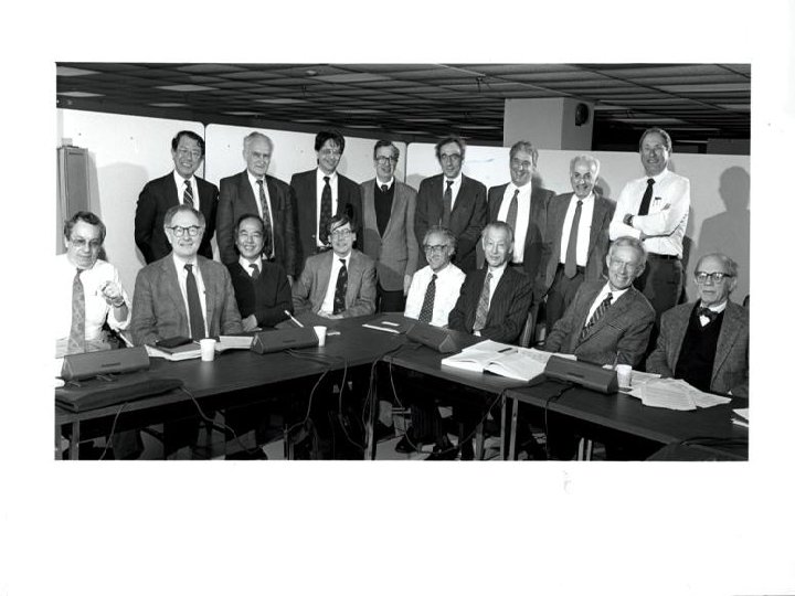 RBRC Policy Committee - 1991 Ozaki, Bock, Samios, Schiffer, Baym, Darriulat, Schwartz, Kerman Ball,