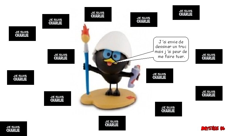 J ’ai envie de dessiner un truc mais j ’ai peur de me faire