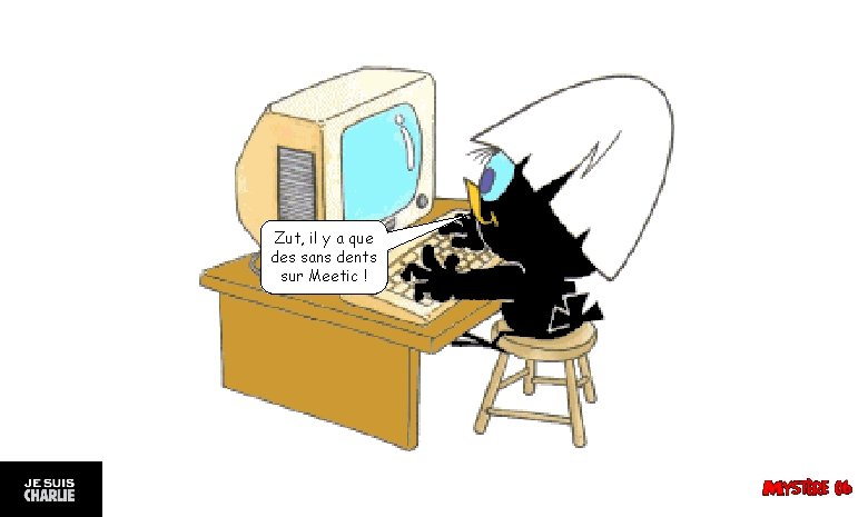 Zut, il y a que des sans dents sur Meetic ! 