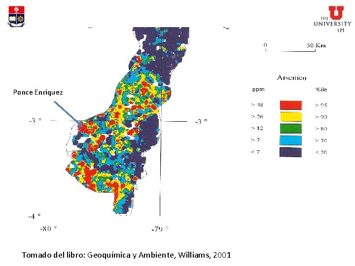 Ponce Enríquez Tomado del libro: Geoquímica y Ambiente, Williams, 2001 