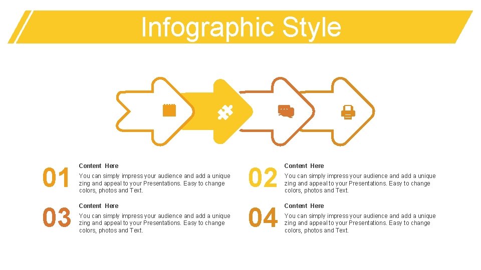 Infographic Style 01 03 Content Here You can simply impress your audience and add