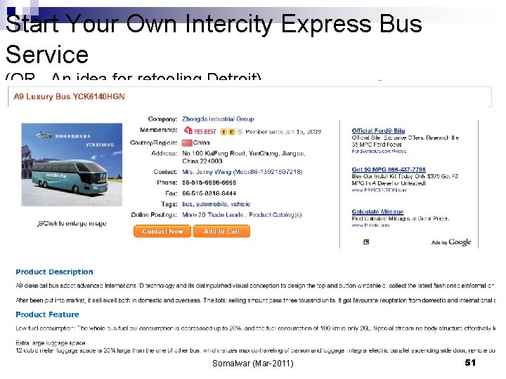 Start Your Own Intercity Express Bus Service (OR - An idea for retooling Detroit)