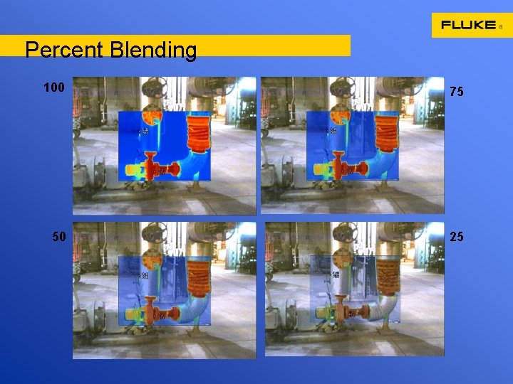 Percent Blending 100 75 50 25 