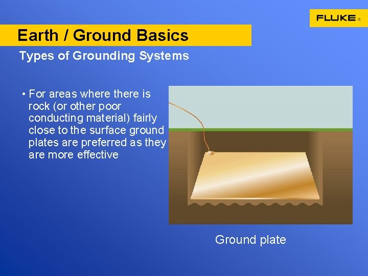 Earth / Ground Basics Types of Grounding Systems • For areas where there is