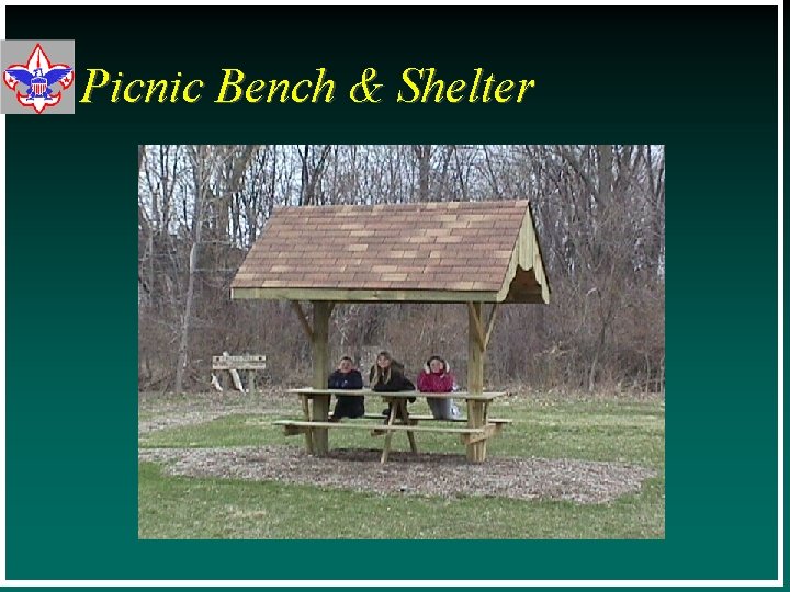 Picnic Bench & Shelter 