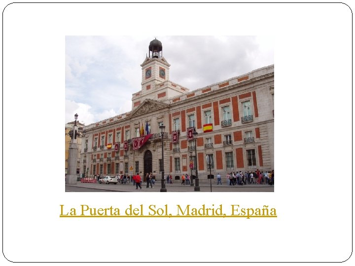 La Puerta del Sol, Madrid, España 