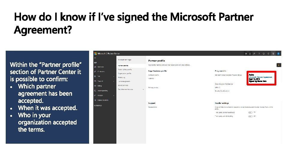 Microsoft Partner Agreement 