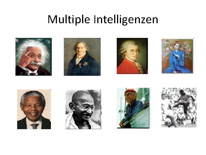 Multiple Intelligenzen 