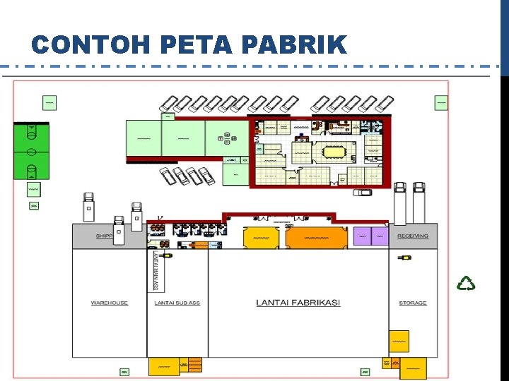 CONTOH PETA PABRIK 