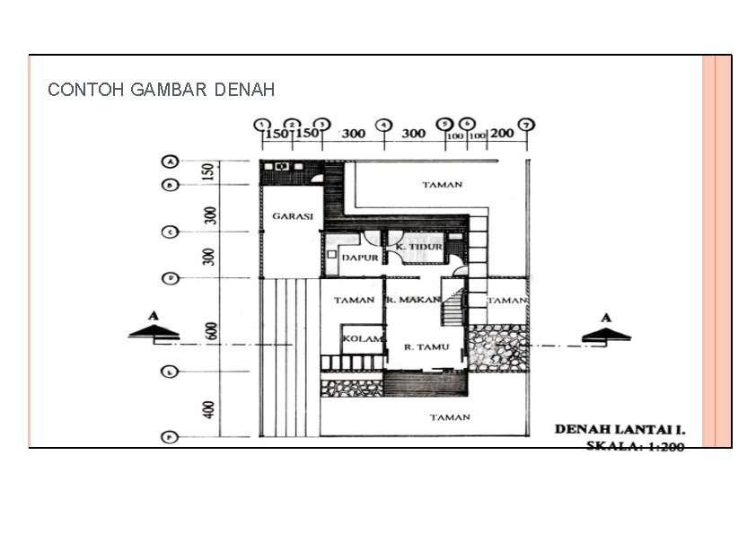 CONTOH GAMBAR DENAH 6 