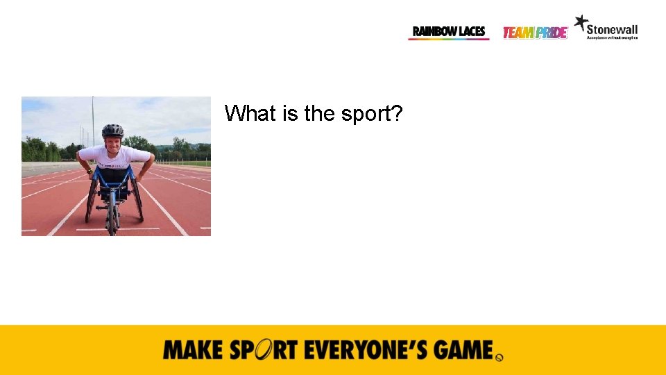 What is the sport? 