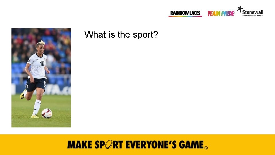 What is the sport? 