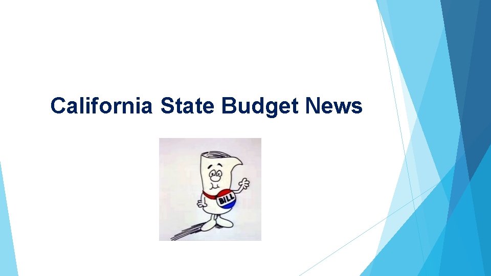 California State Budget News 